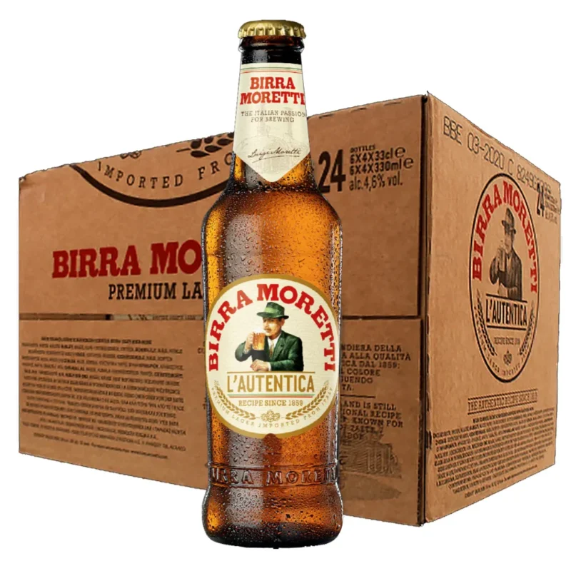Buy Refreshing Moretti beer and Popular 250ml-330ml-500ml beer for sale