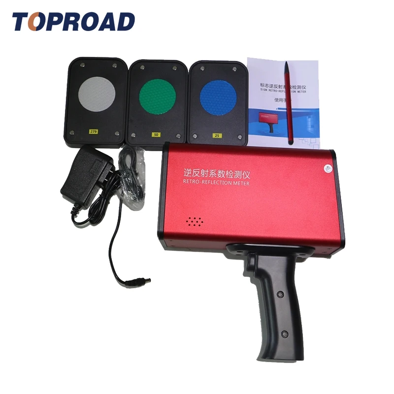 Hot Sale Single Angle Retroreflectometer For Road Traffic Signs Hand-held Retroreflectometer For Road Marking Test