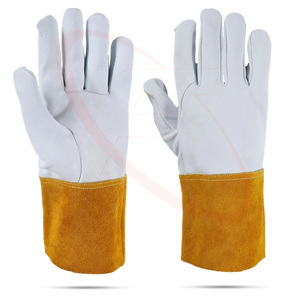 Best Quality Tig Welding Gloves in Goatskin Argon Welding Gloves in Premium Goatskin Leather Welder Gloves