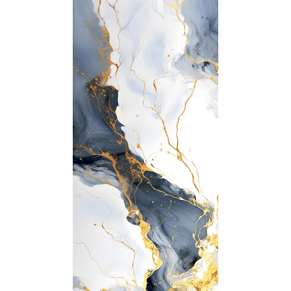 New Design Classic Look Laura Black Natural Porcelain Tiles for Wall and Floor Decoration from Indian Manufacturer