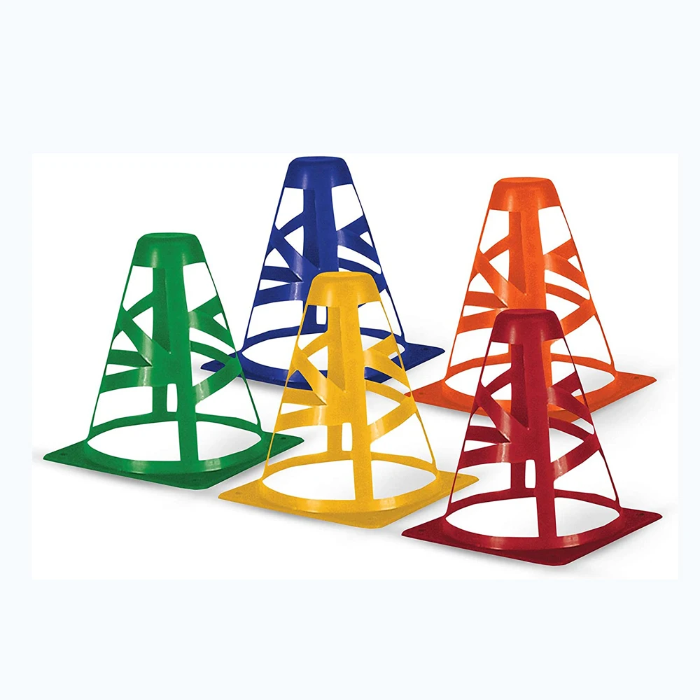 Traffic Training Cones, Plastic Safety Parking Cones, Agility Field Marker Cones for Soccer