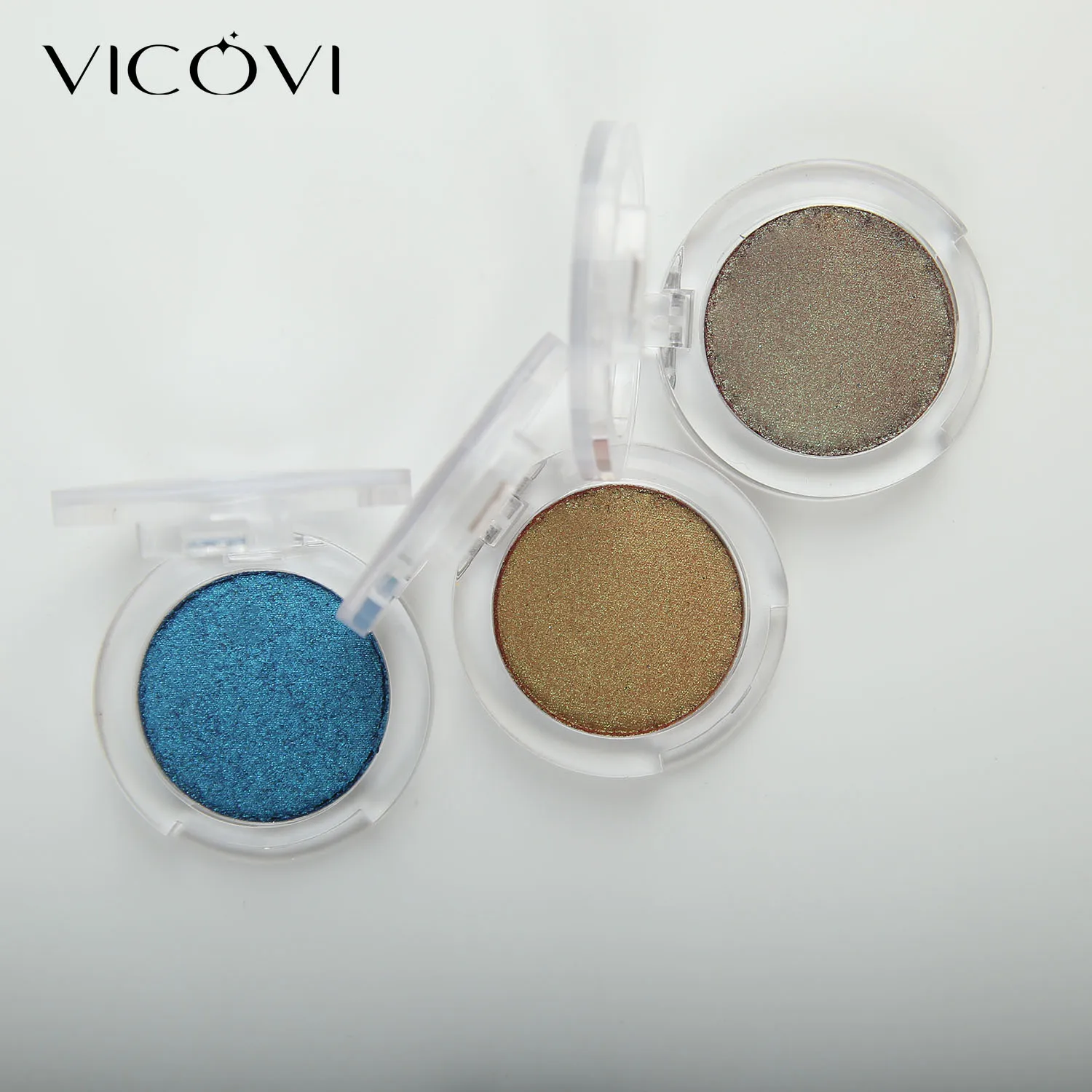 Support small order best High Pigmented Multichrome Eyeshadows Single Eye Shadow Palette Glitter Custom Logo