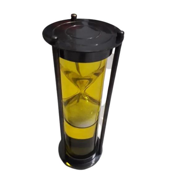 Стильный античный песочный таймер с компасом синий жидкий для дома декоративный компас и подарок