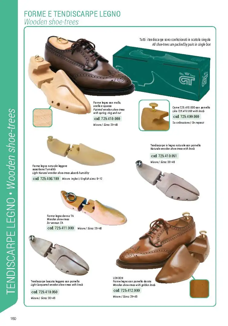 Italian-Made Cedar Wooden Shoe Trees with Spring Essential for Footwear Maintenance Shoe Stretching Function