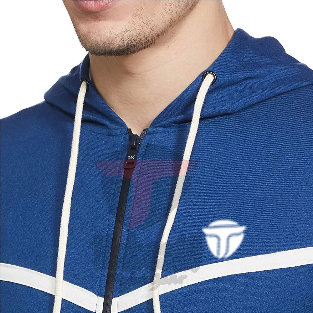 2025 изготовленный на заказ OEM мужской дышащий 100% хлопок легкий высококачественный спортивный костюм большого размера однотонный узор зимний сезон