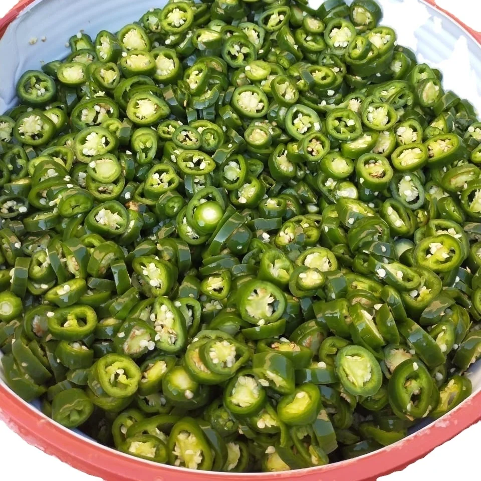 Sliced Green Jalapeno Pepper