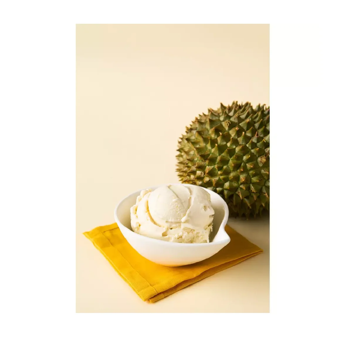 Hot Products Healthy Creamy Strong Fragrant Fruity 16oz Pint Handcrafted Smooth Instant Soft 100% D24 Durian Frozen Ice Cream