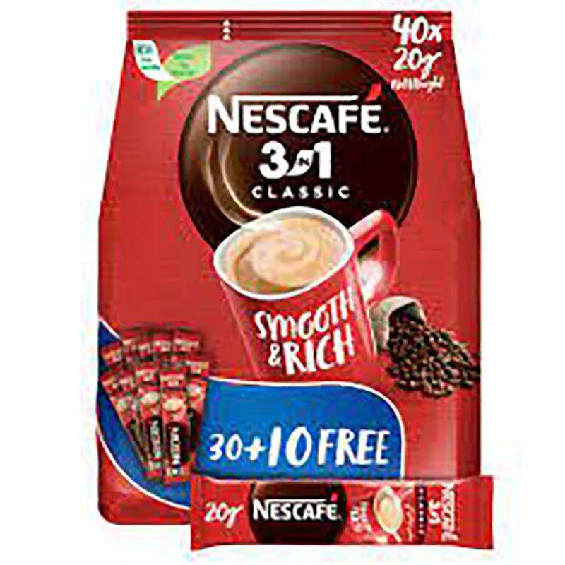 Bes Selling 100% Premium Grade Nescafe 3-in-1 Original Instant Coffee