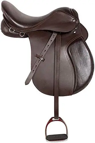 Indian leather western saddle hot look and trendy style genuine leather horse western saddle  Leather Saddlery manufacturers sup