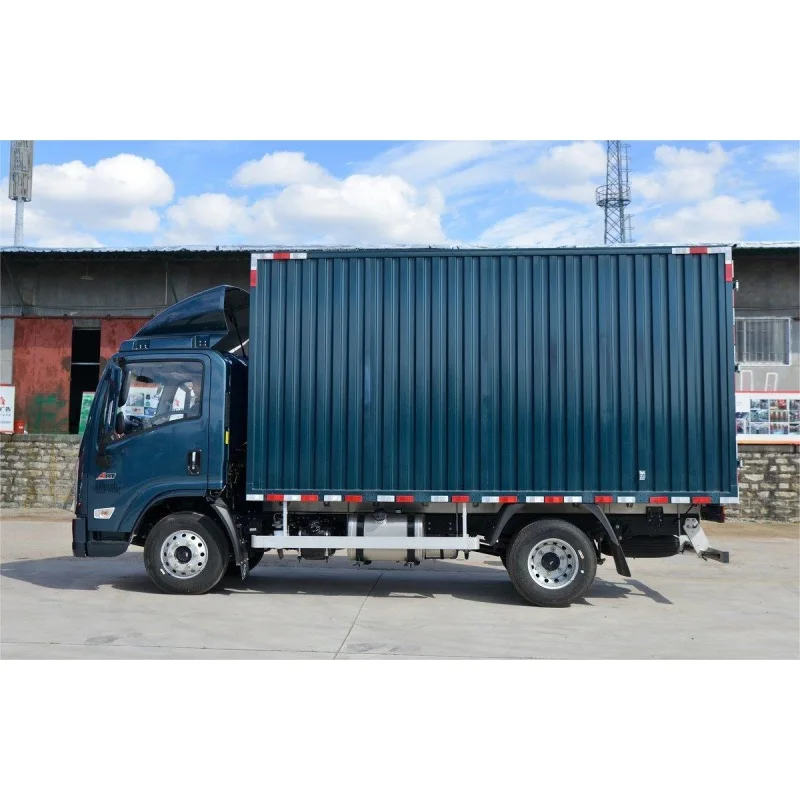 New Shacman K5000 Van Cargo Truck 130hp for Logistic Transportation Euro 2-6 Available Customization