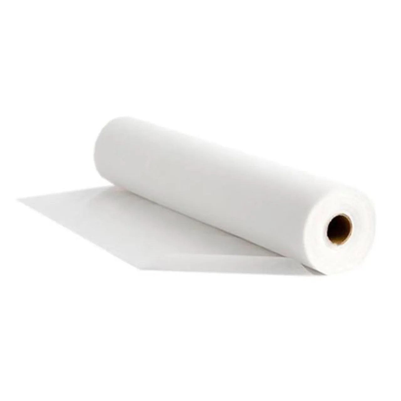 Disposable Bed Sheets 50 Pcs Per Roll Non-woven Bed Cover Roll for Facial Bed Waxing Exam Table Covers Massage (White)