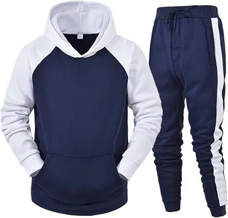 High-Quality Wholesale 100%cotton sweat suit Clothing Sports wear Custom  Logo jogging wear for men