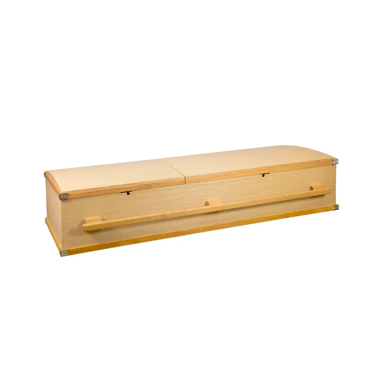 Wholesale Caskets And Coffins Funeral Casket Manufacturer Wooden Coffin For Adult Customized Service Vietnam Manufacturer