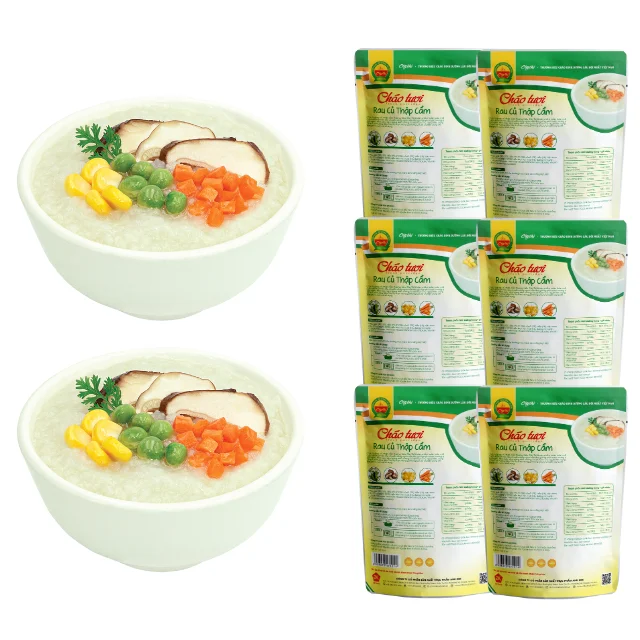 240g Mixed Vegetables Infant food nutritious food no preservatives fresh porridge ready to eat OEM vegetarian Vietnamese product