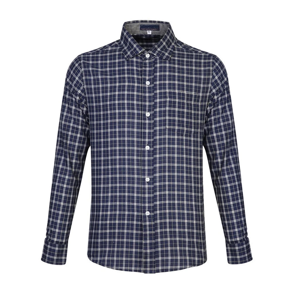 100% combed cotton shirt embroidery with long sleeve casual shirt for men and Manufacture of casual clothes from Vietnam