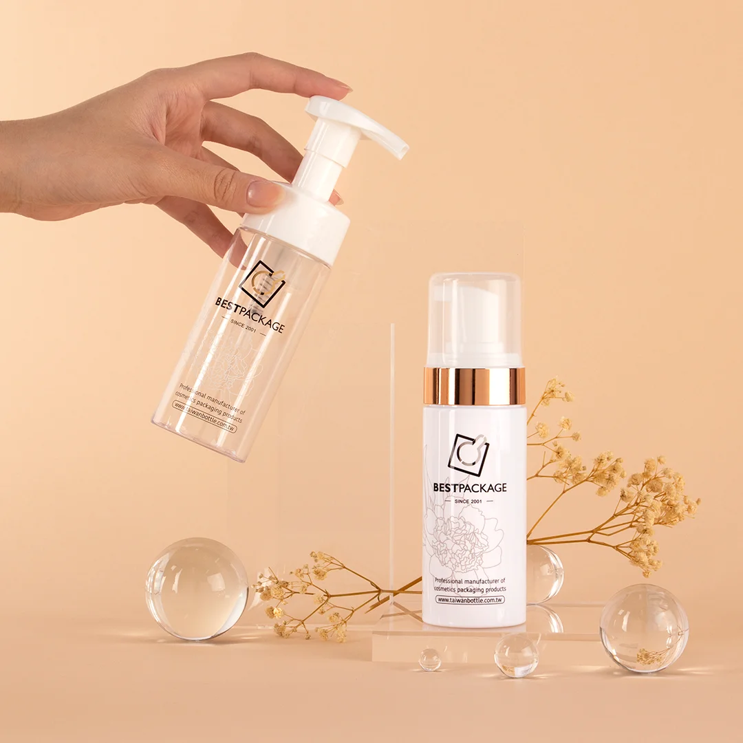 150ml face washing plastic foam pump bottle