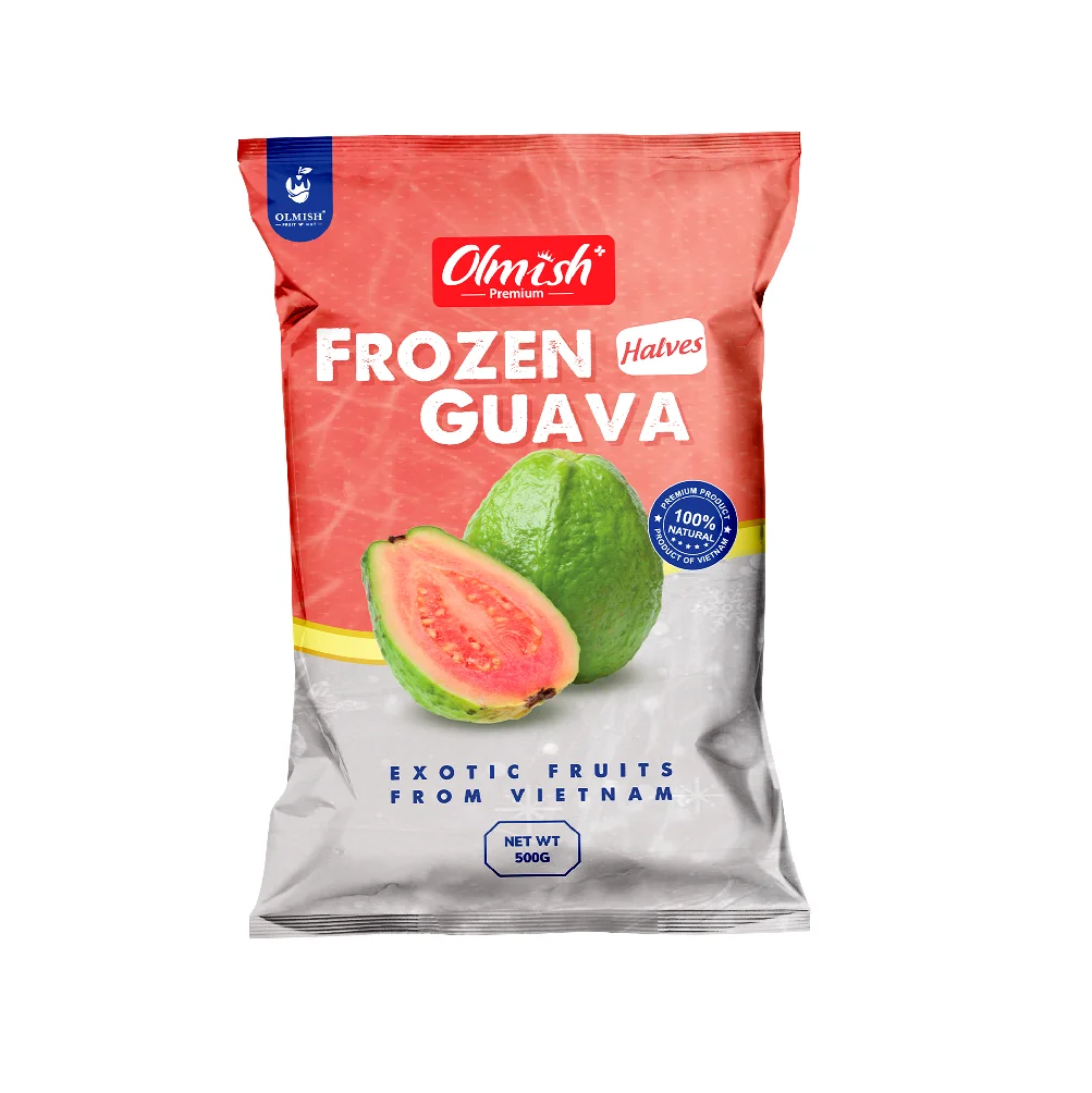 Frozen Fruit Halves of Frozen Guava from Vietnam manufacturer premium quality OLMISH fruit whosale