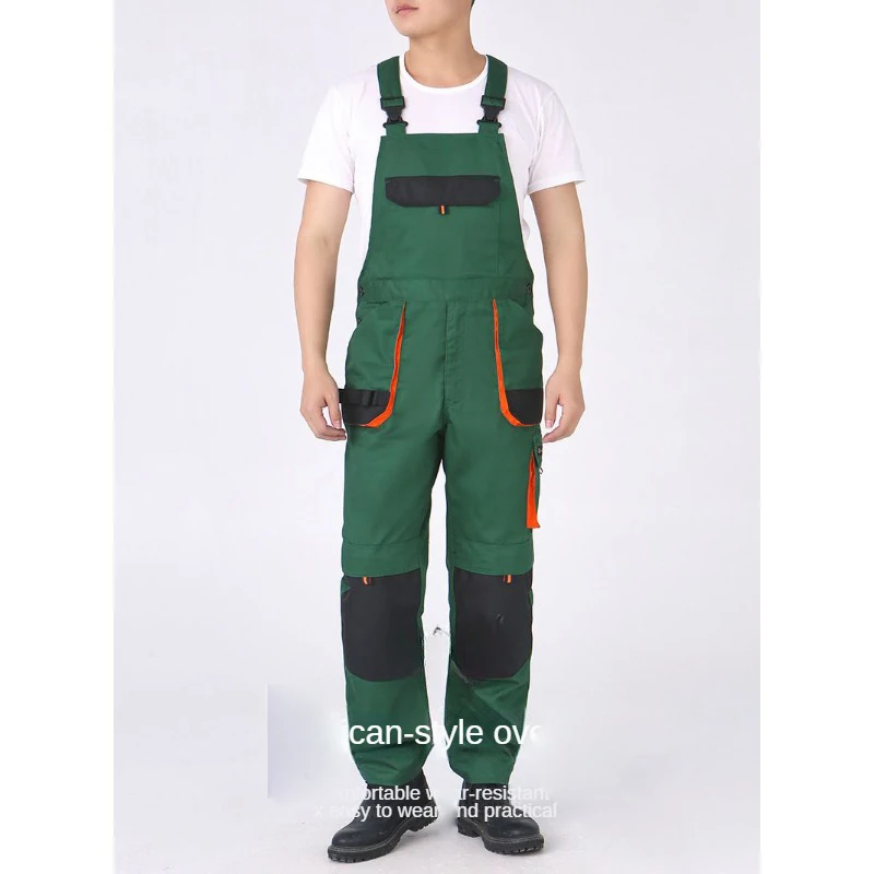 Custom Workwear Light Weight Flame Retard canvas work bib pants Coveralls Oil And Gas All Sizes Ladies Men safety bib for winter