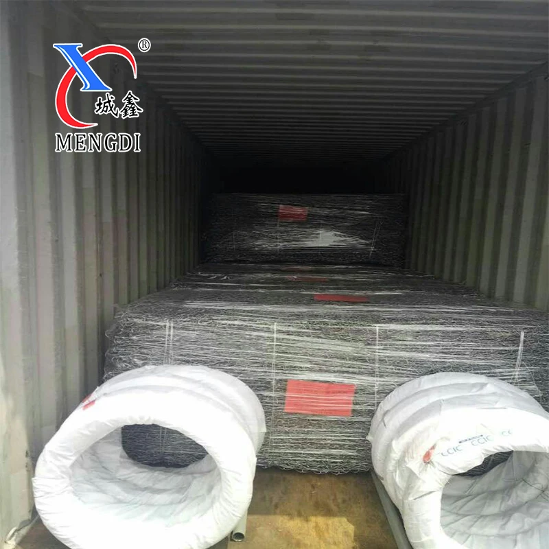 wire stone fence galfan galvanized PVC welded mesh gabion box decorative building wall fence