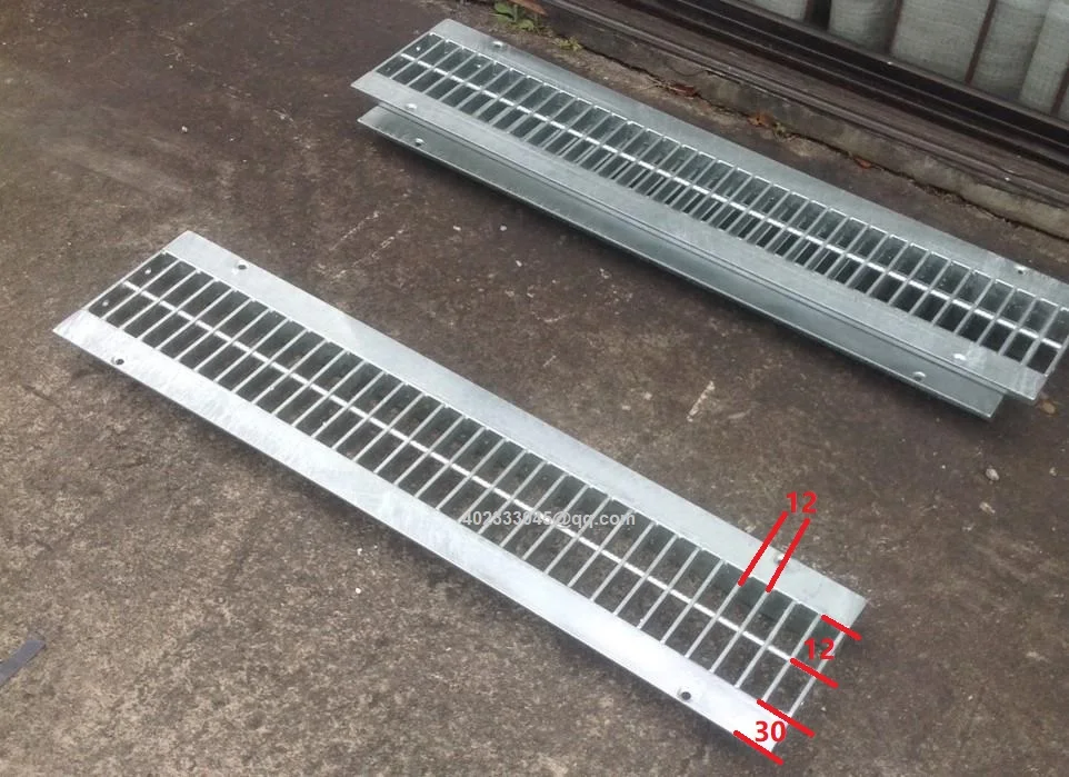 Storm drain gully grid cover steel gutter grating