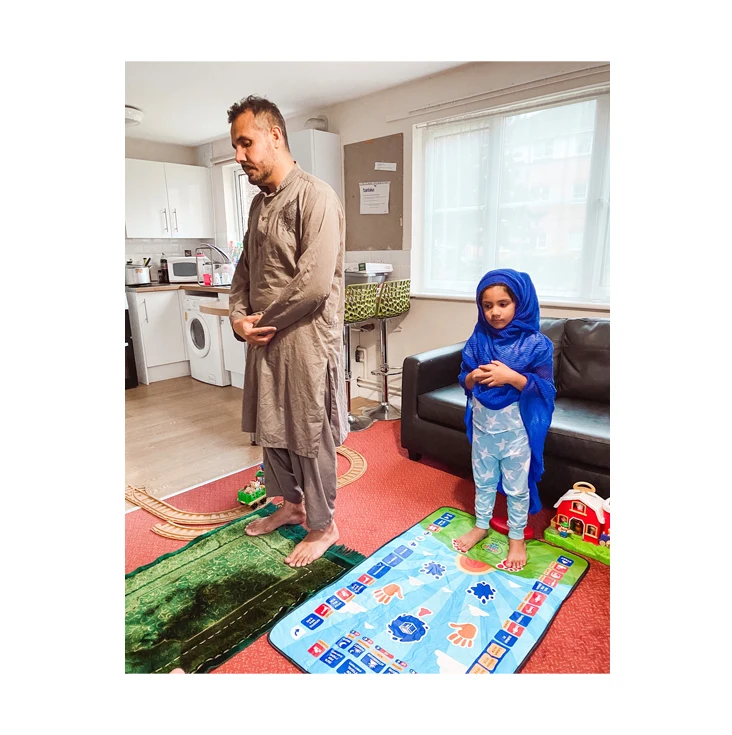 Factory Direct Supply of Muslim Gift Set Prayer Mat for Education Top Quality Kids Prayer Mat for Islamic Learning