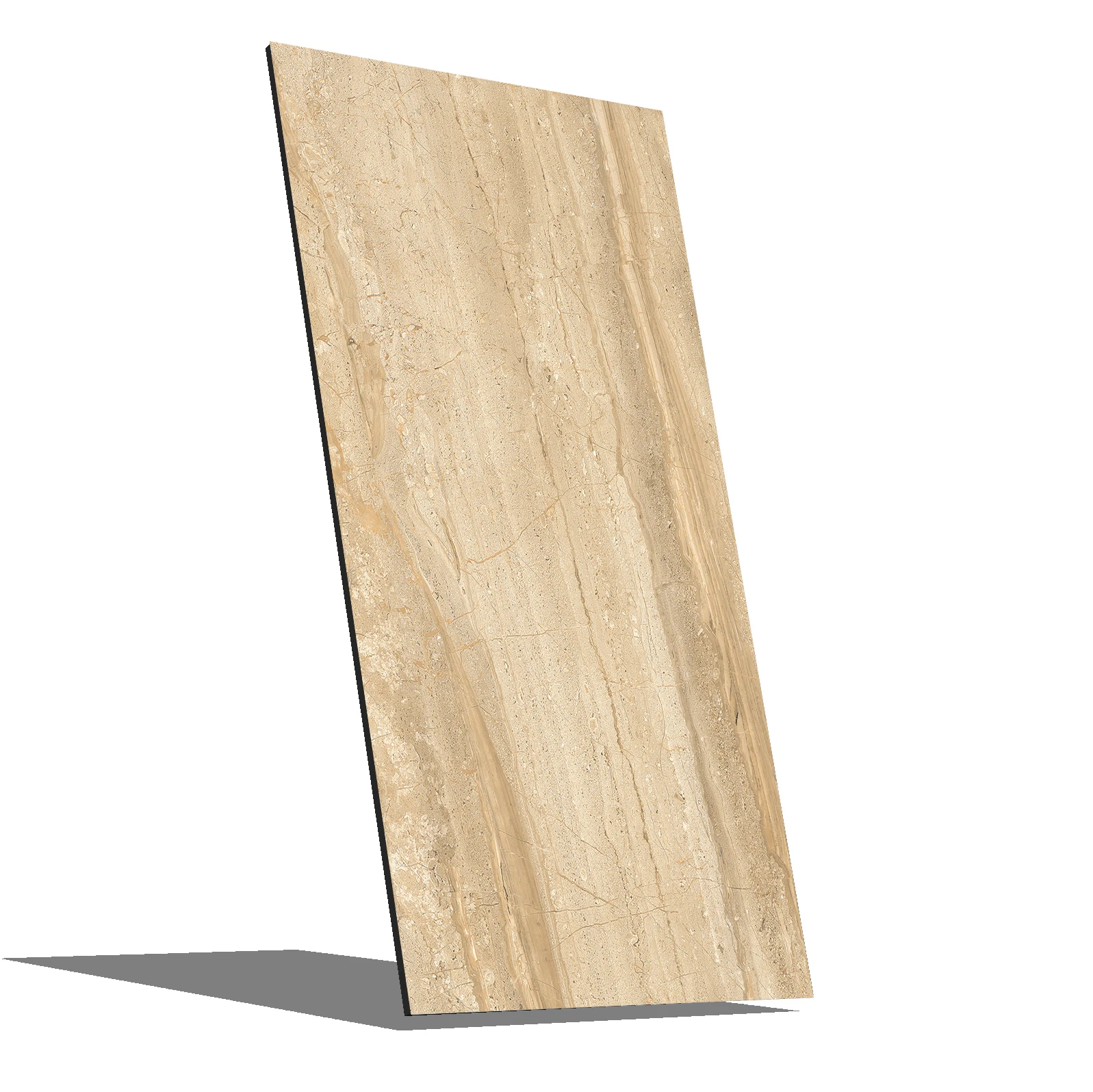 DYNO VIVANTA CREMA _R1 (2) Collection Gloss surface Full Polished Glazed vitrified Tiles for Floor size 600x1200 mm.