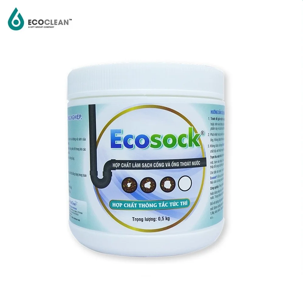 Wholesale Price Grease Trap Treatment Bacteria Ecosock With granulated Appearance 24 months Shelf Life