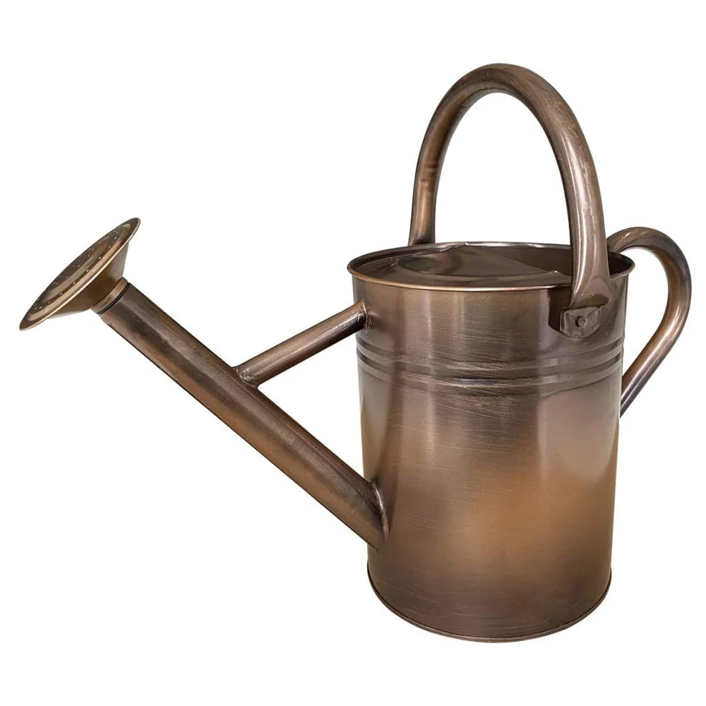 5 L Galvanized Iron Watering Can Handmade High Quality Customized Iron Metal Watering Cans for Garden Supplies Iron Watering Pot