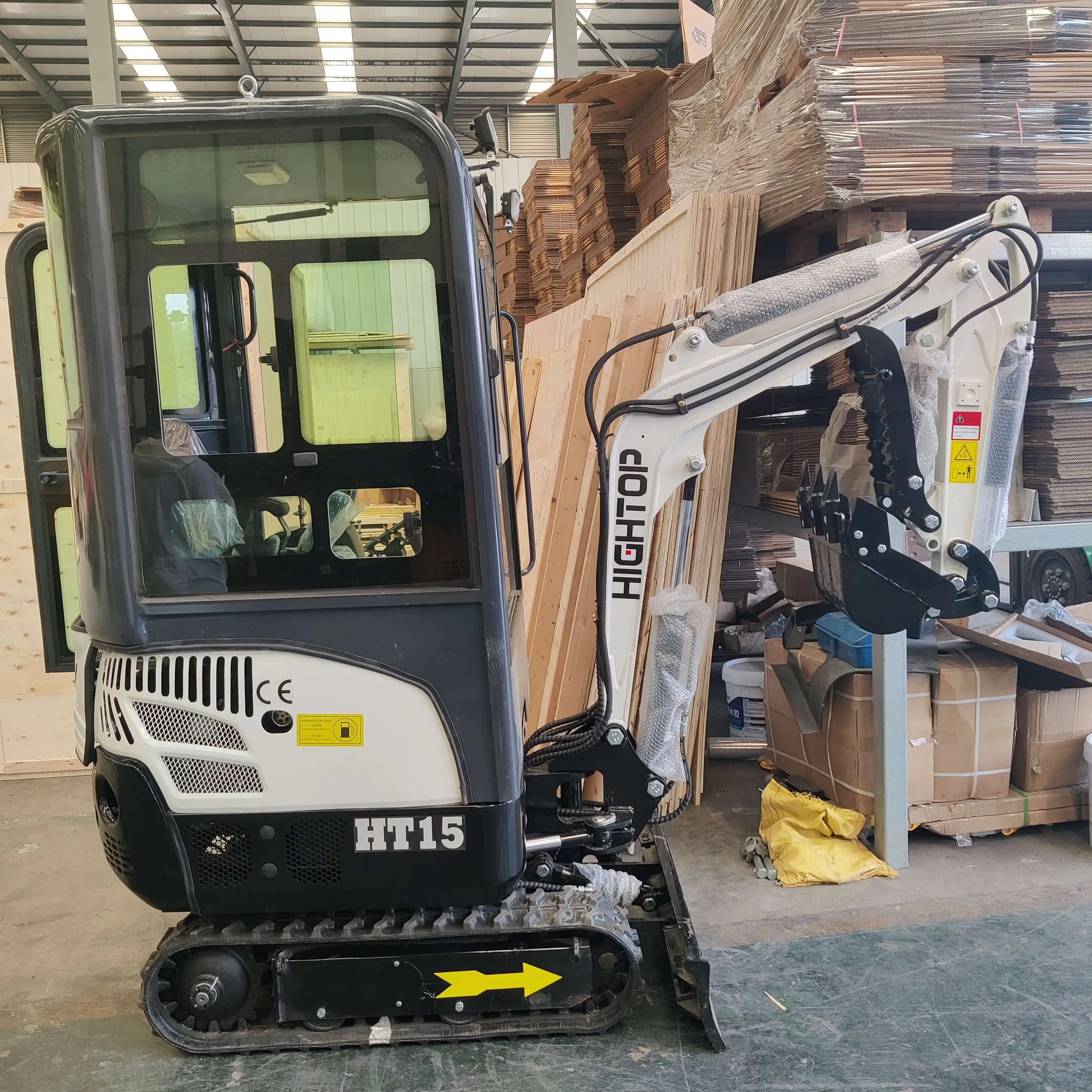 EPA Japanese Engine Mini Digger 1.5 1 Ton 2 Ton 3 Ton  Escavator Mini Excavator 1.5Ton Hydraulic Crawler Small Excavator