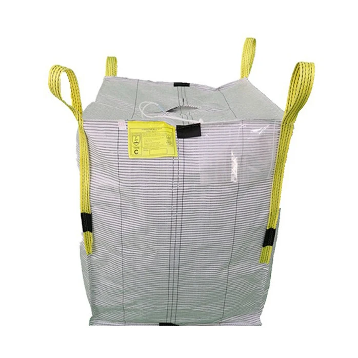 Conductive bulk bag 1000kg 1500kg super sack pp woven type c fibc factory direct sale