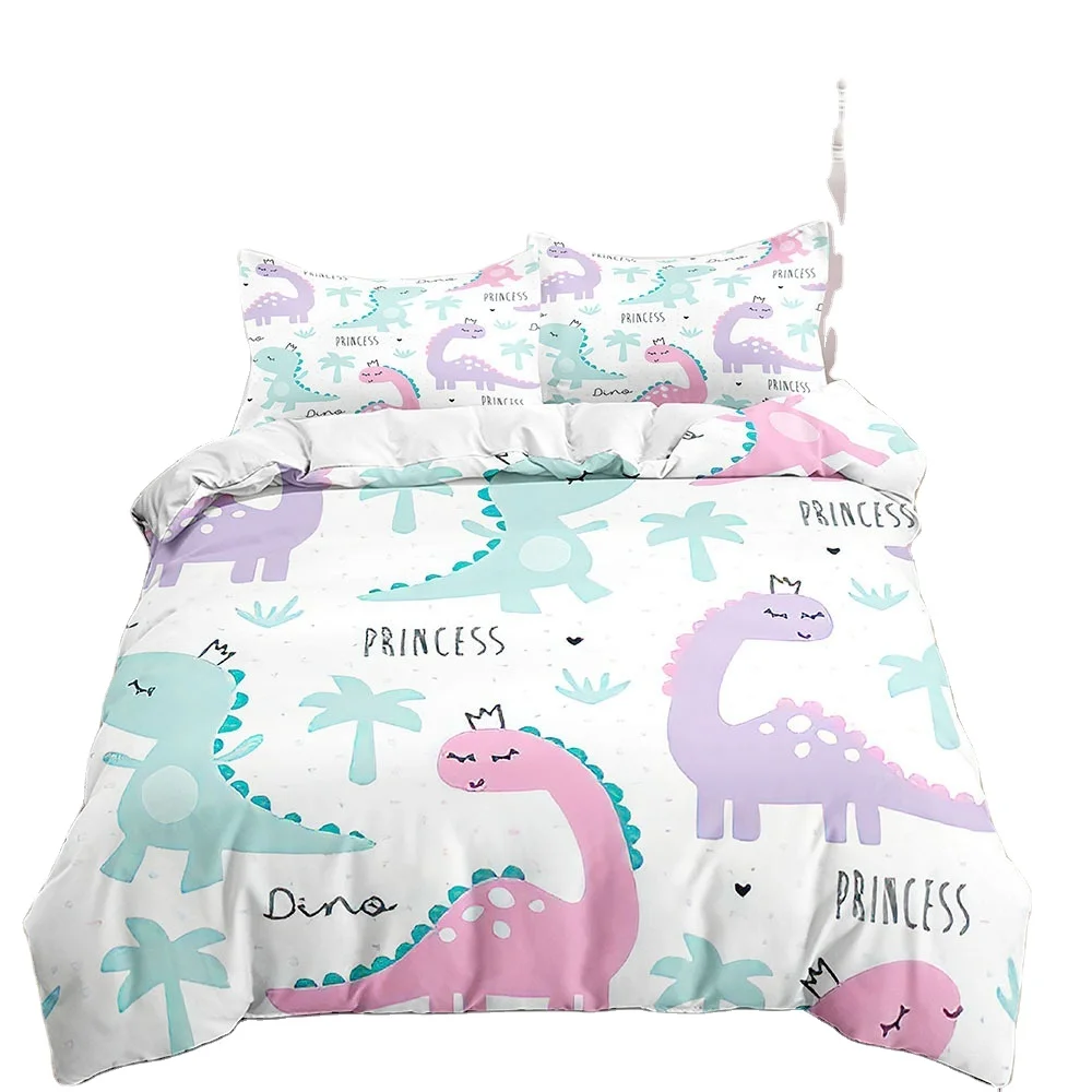 Factory Supplier Microfiber Bed Sheet Set Printed Flat Bed Sheet Wholesale Customized Pure Cotton Sheet and Pillowcase Sets