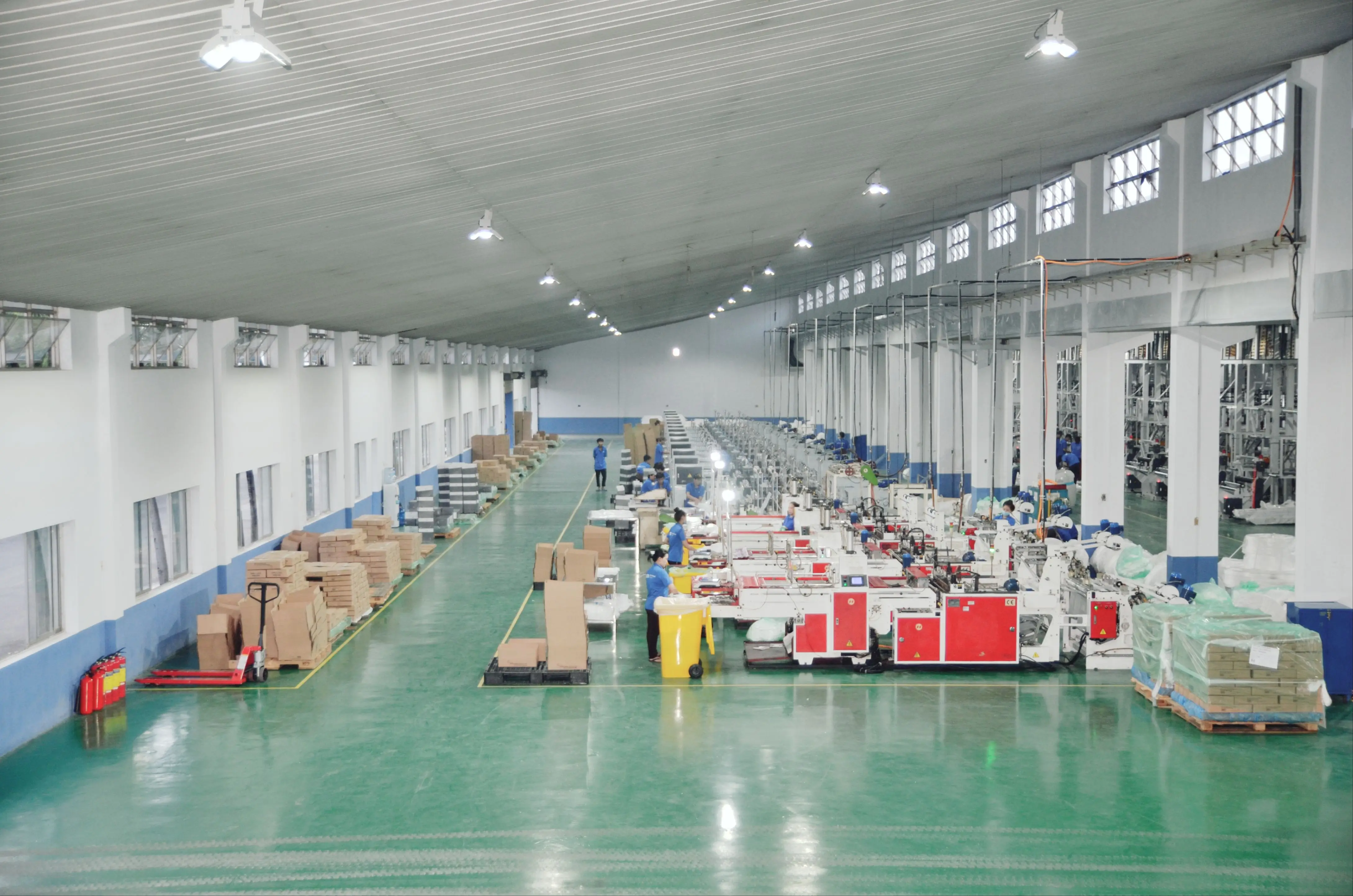 PE Plastic Packaging Material Flat C-Fold Bag Trash Bin Can Liners Viet Nam Mill