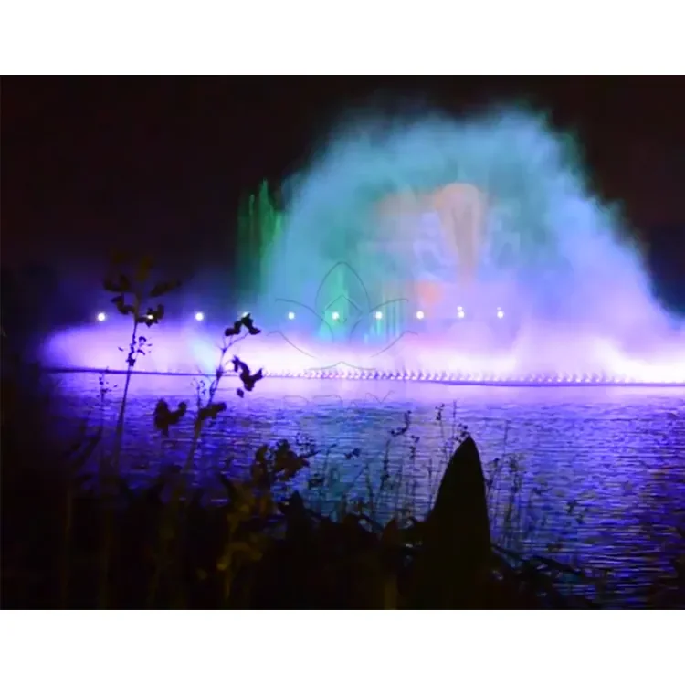 Low price free design Colorful Digital Printer Outdoor Water Screen Movie 3D Water Curtain Projection Water curtain fountain