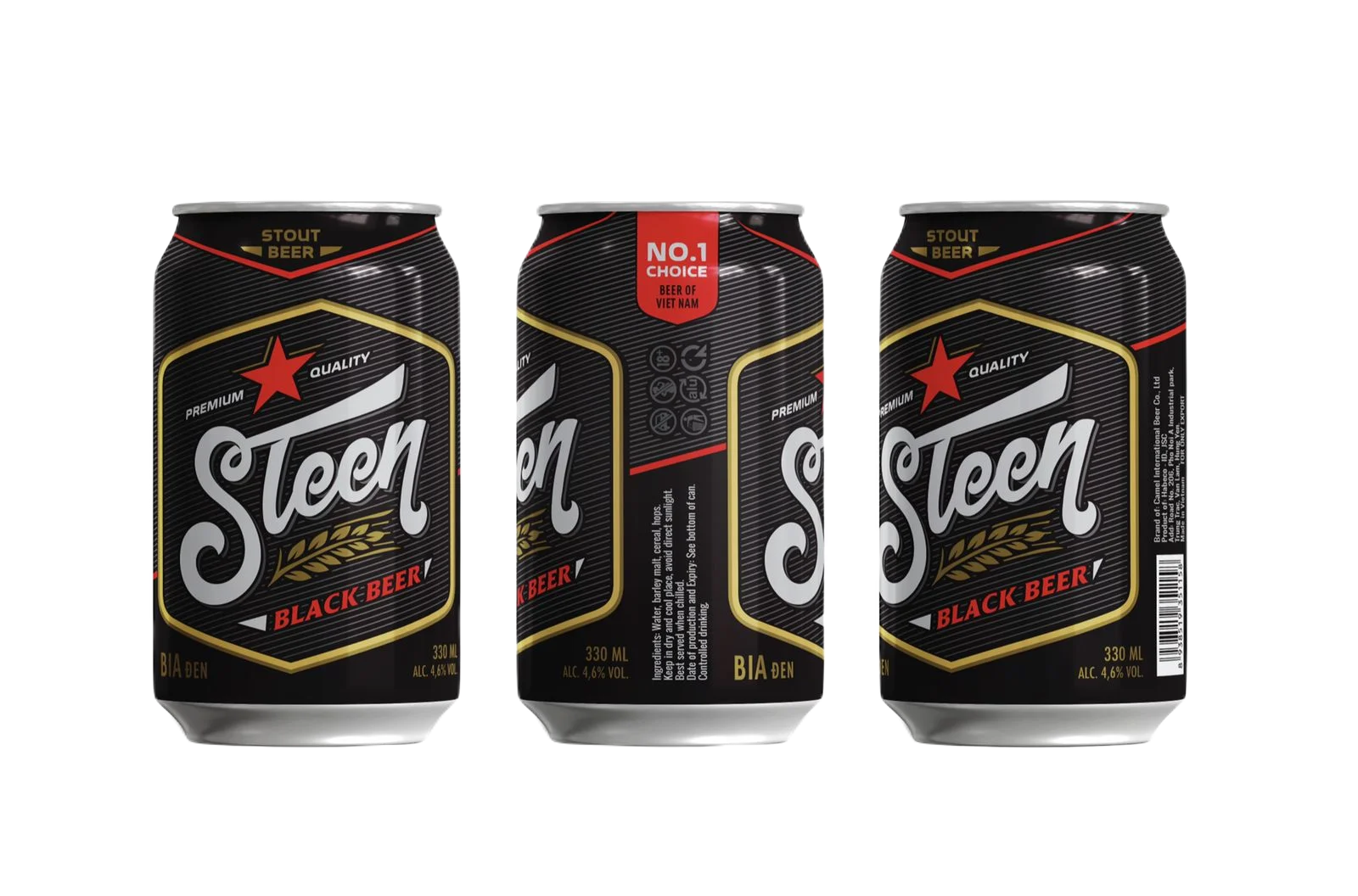 Free Samples Vietnam Lager Beer OEM Brand Camel Beer in Can Customized Private Brand with Good Price