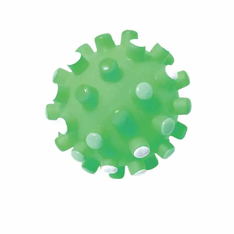 Green Thorn Ball bath time toys for babies
