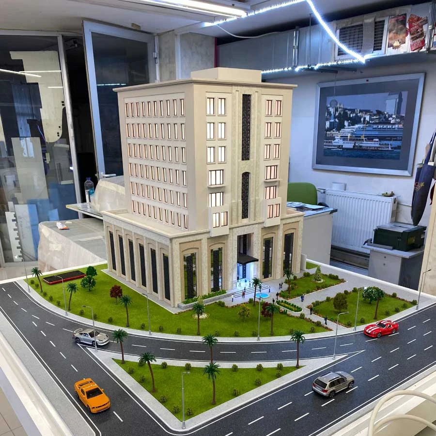 Архитектурная машина архитектурная масштабная модель 3D моделирование строительных проектов