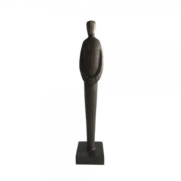 Лучшая Продукция современная статуя человека наверху модные легкие роскошные украшения полимерные домашние декоративные ручные поделки для других подарков