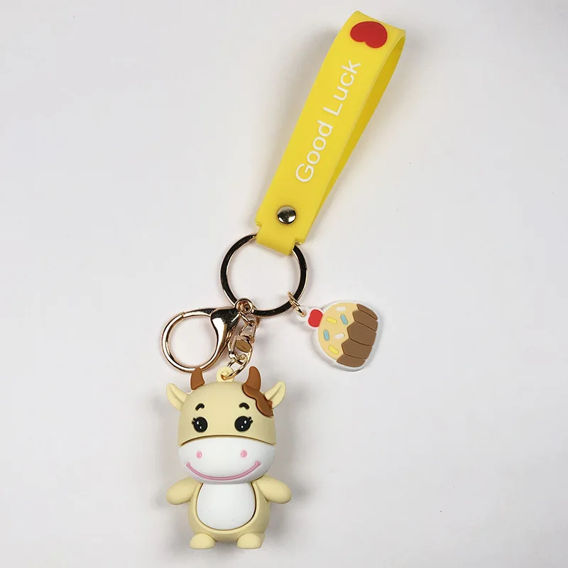 3D PVC kawaii cute cartoon keyring key chain ring pikachu character pvc rubber keychain llaveros
