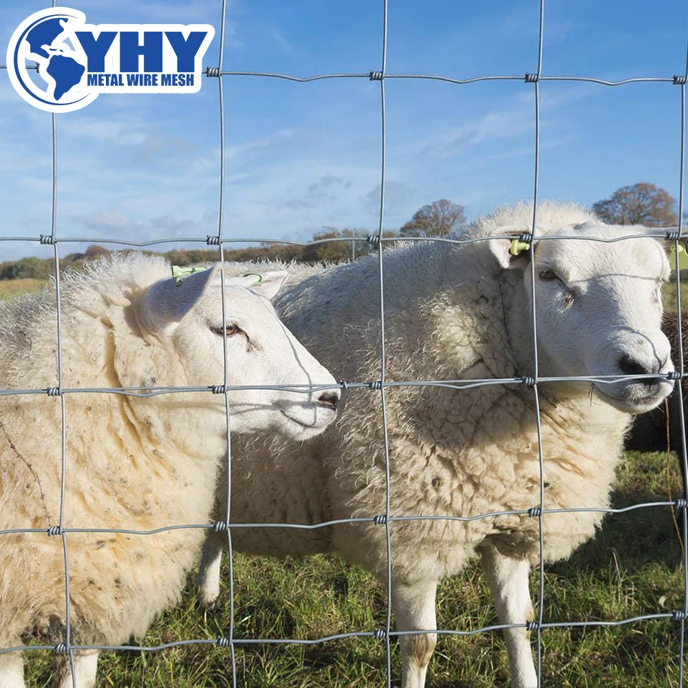 Recinzione per le capre hinge joint/tight lock farm fencing for goat sheep cattle deer