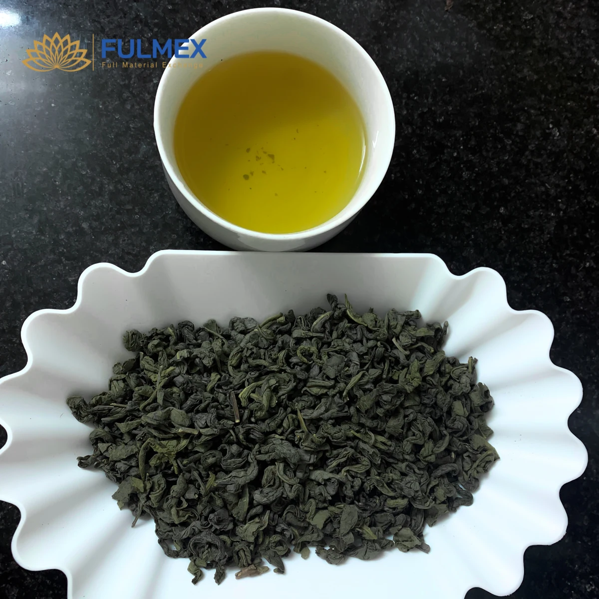 Green tea Super Pekoe 1.599$ organic tea nice water color free sample Vietnam manufacturer hot selling packing bag