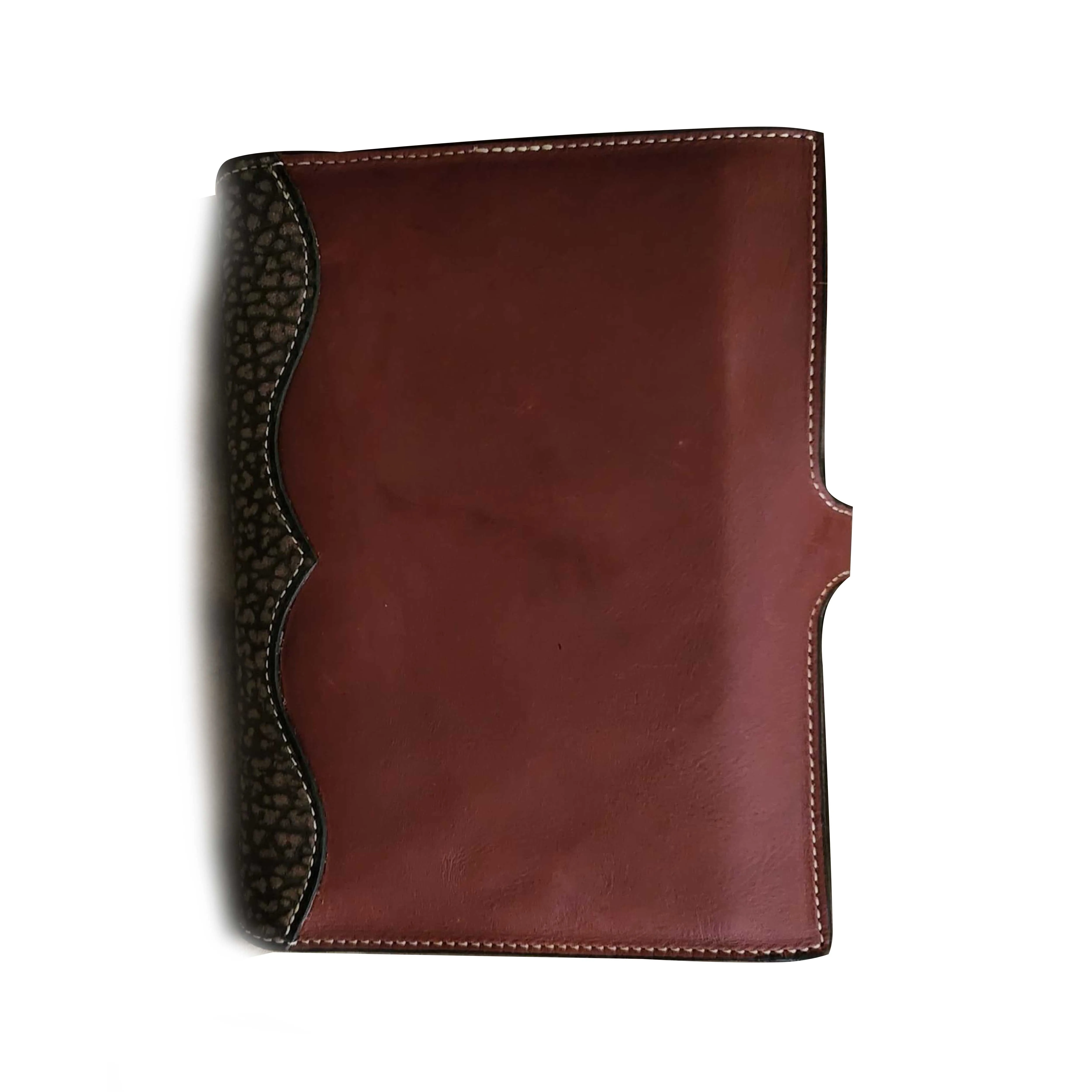 OEM Factory Made Rich Grain Leather Book Cover
