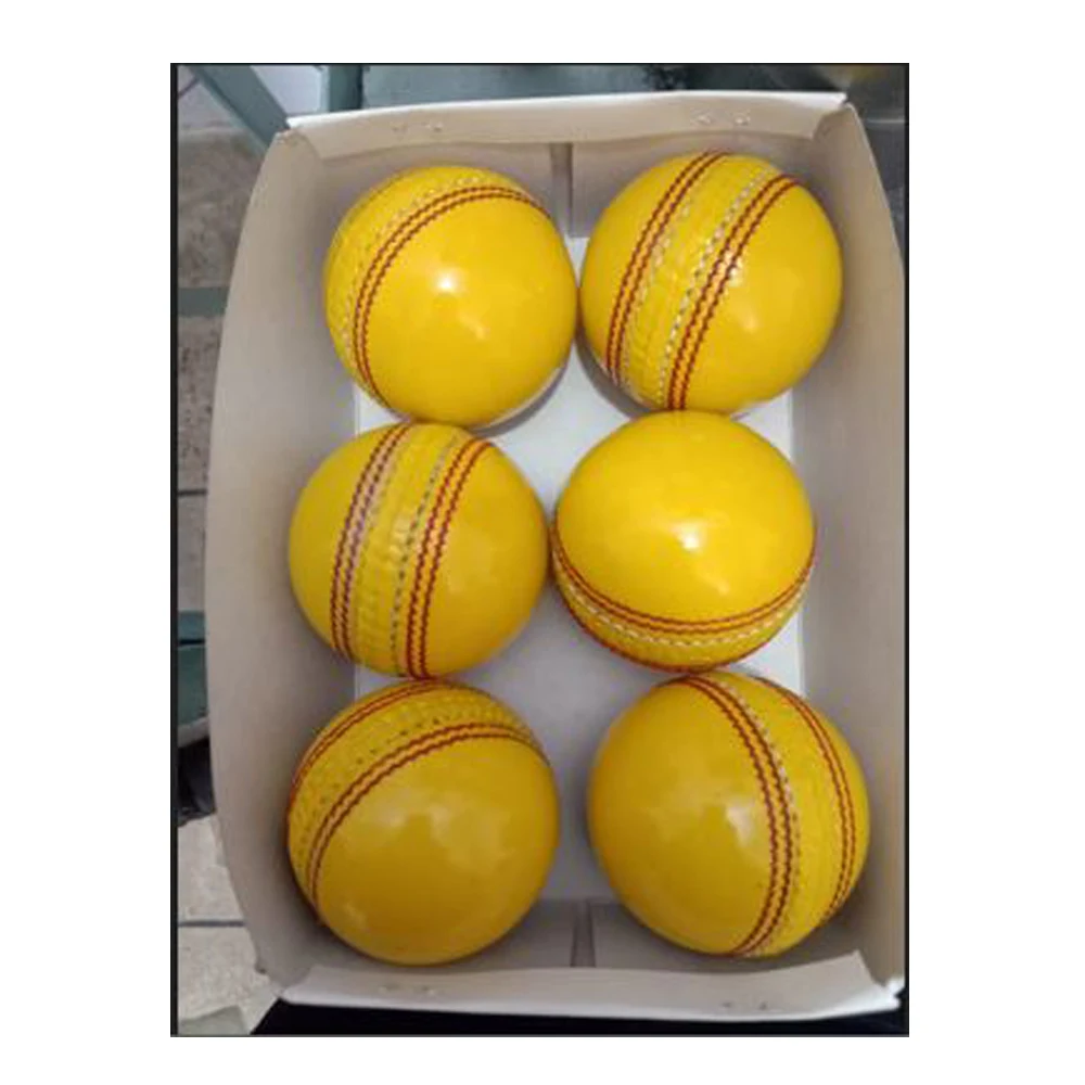 Wholesale Custom Logo Cricket Hard Ball Sports Cricket Bat Balls High Quality Sialkot Manufactures Cricket Ball