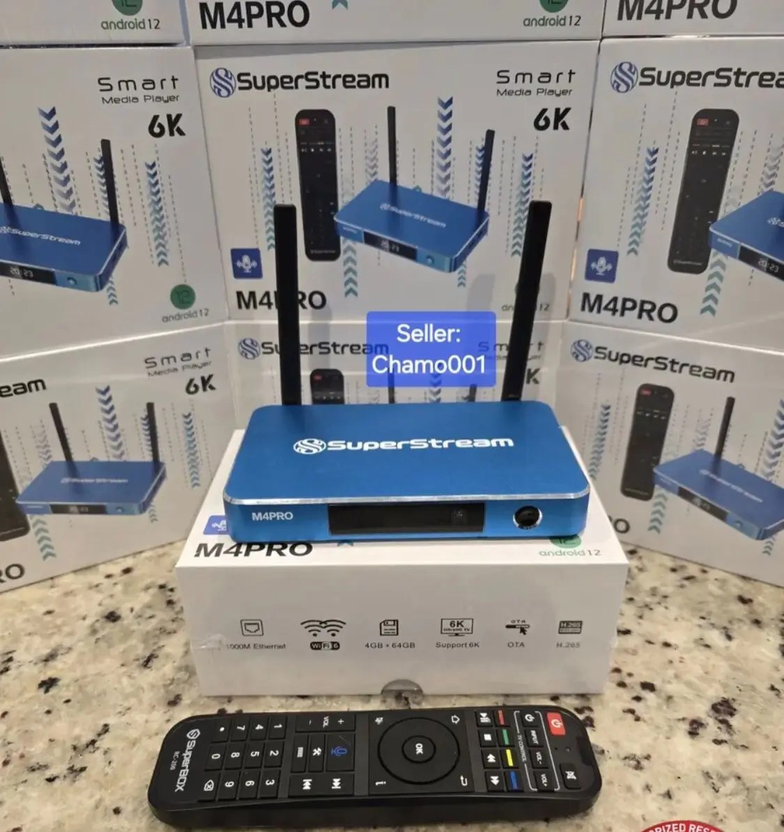 Superbox S6 max Android Smart TV Box 6k Ultra HD со встроенной системой голосового управления скидкой цена кожа продукт