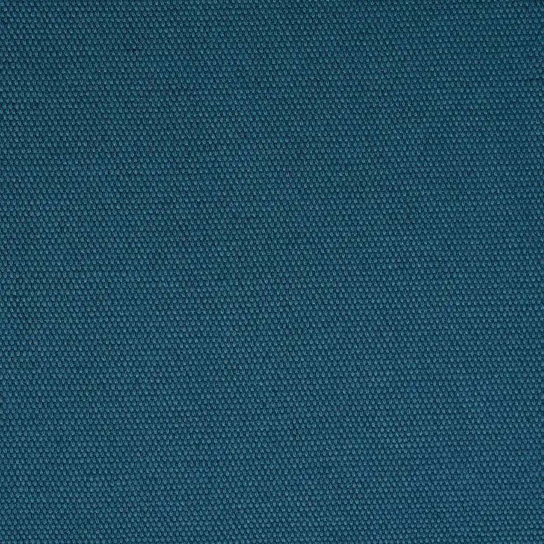 Bulk Quantity and Wholesale Price Sustainable Fabric: Turquoise Blue Linen and Cotton Fabric For Sale By The Meter.