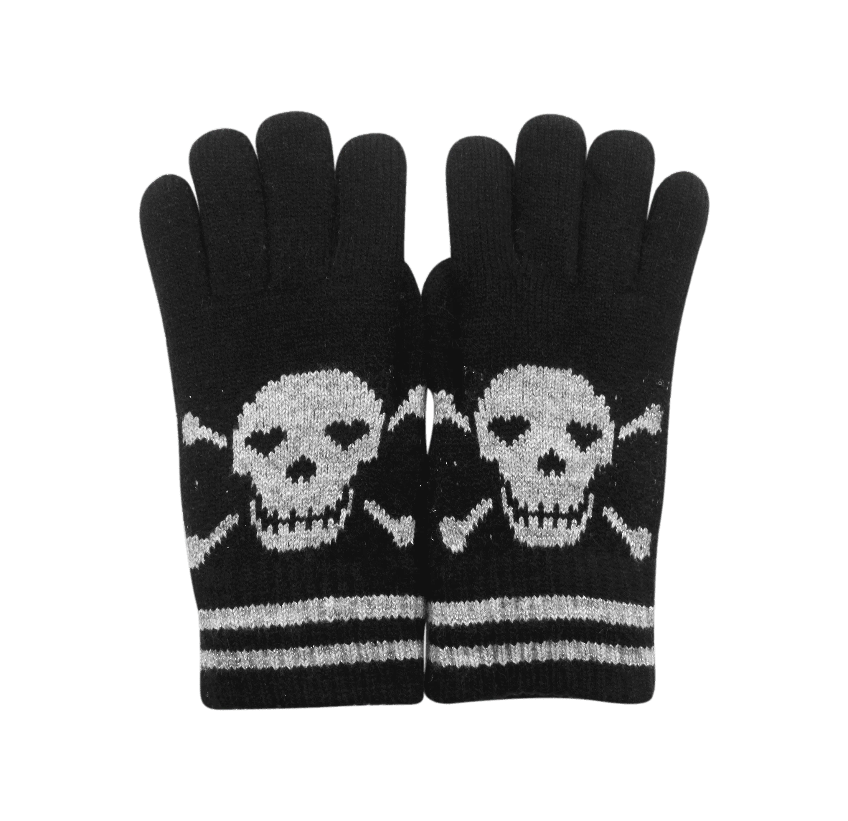 Зимние теплые вязаные перчатки