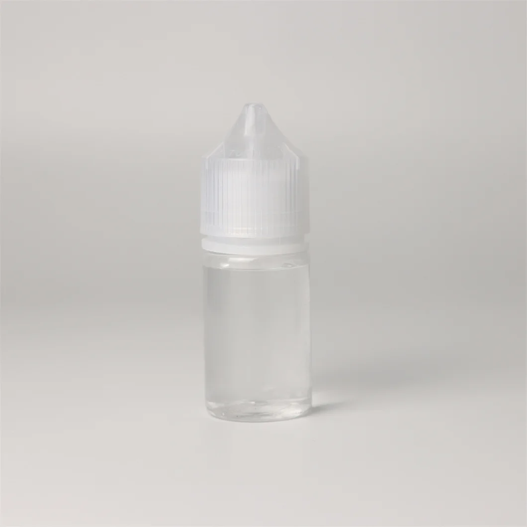 30ml Plastic Pet Transparent Black Liquid Eye Drop Bottle Essential Oil Squeeze Dropper Bottle