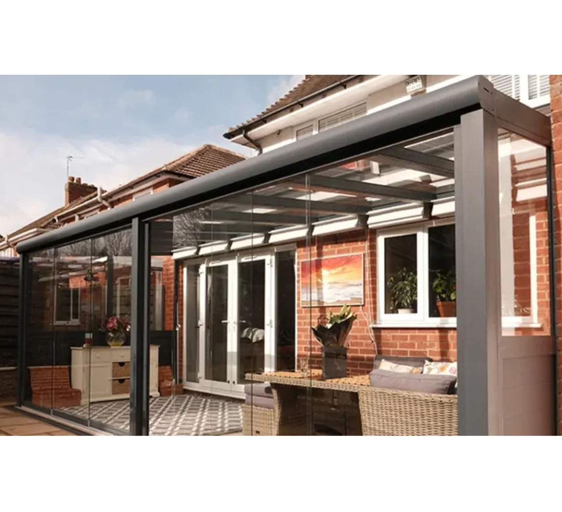 Gazebo Outdoor Patio Cover Free Standing Patio Aluminum Terrace Canopy Outdoor