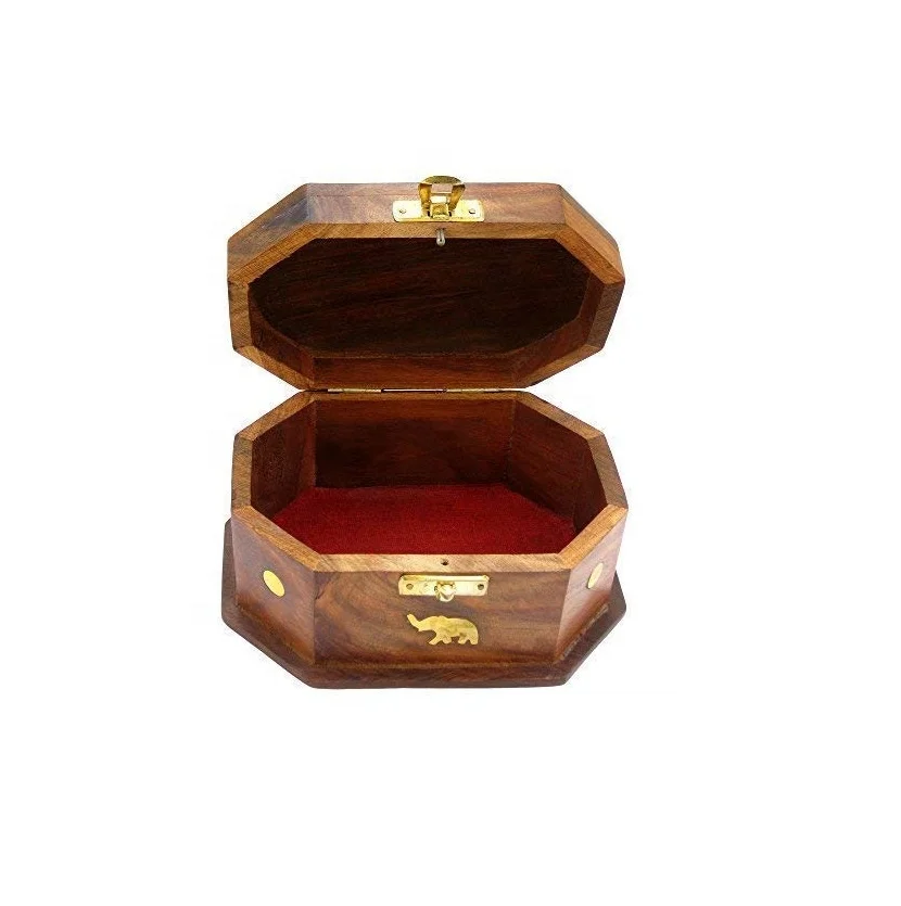100% Pure Natural Wood Wooden Box Jewellery Box Hot Selling And Wholesale Wood Box Use For Jewellery Bangle