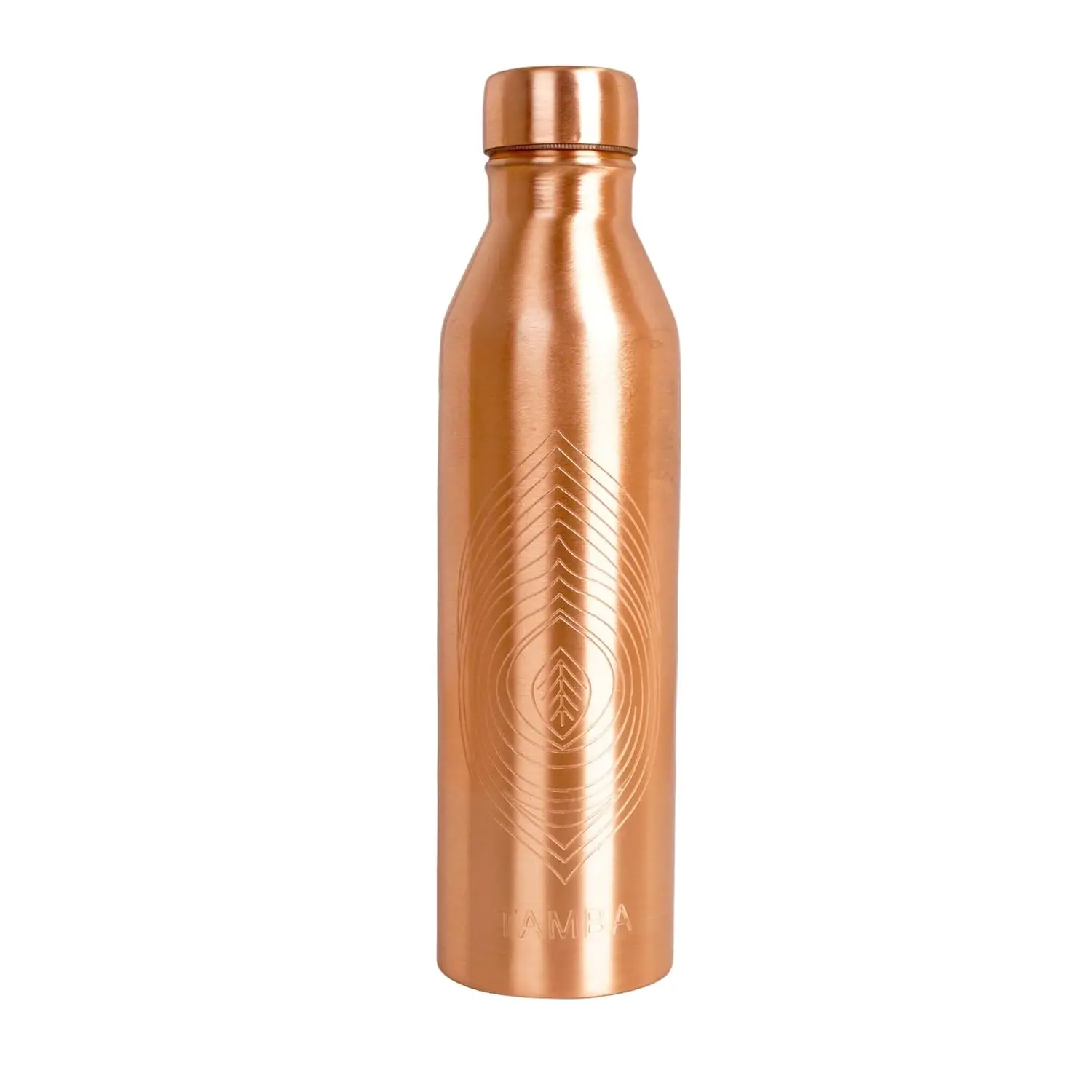 Customizable Logo Copper Water Bottle With Active Copper Zinc Properties Metal Bottle Best Drinkware In Budget-Friendly Price