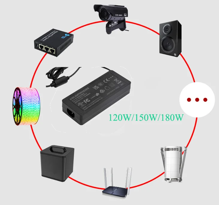 DC24V 25.2V 100W Power Supply for 6-string Lithium Battery Pack with UL UKCA CE GS